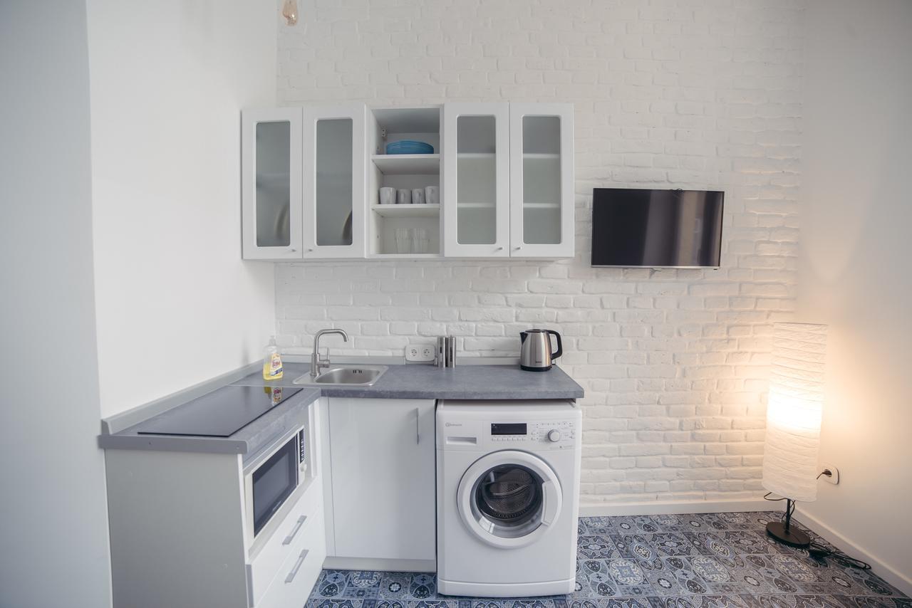 Студия С Дизайнерским Ремонтом Lviv Exterior photo